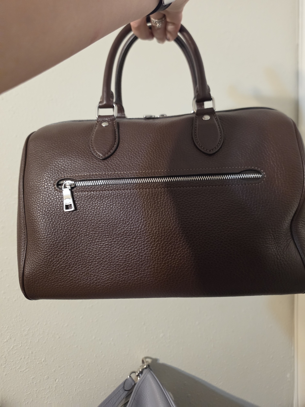 Coach Large Maple Rowan In Maple With Silver Hardware - Picture 3 of 7
